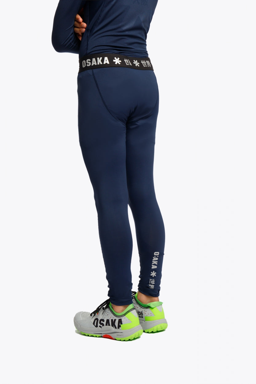 Kids Base Layer Pants, Deep Blue for Girls and Boys