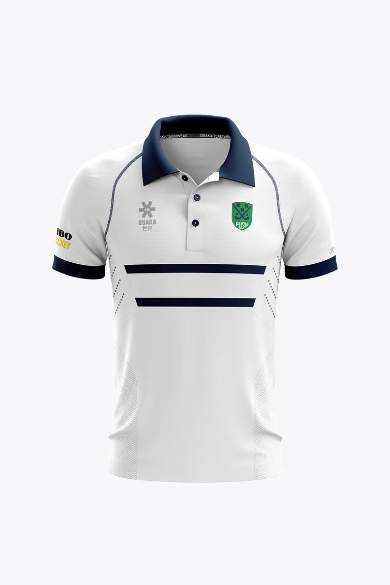 BHV Push Men Polo Jersey - White / Navy