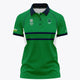 BHV Push Women Polo Jersey - Green / White