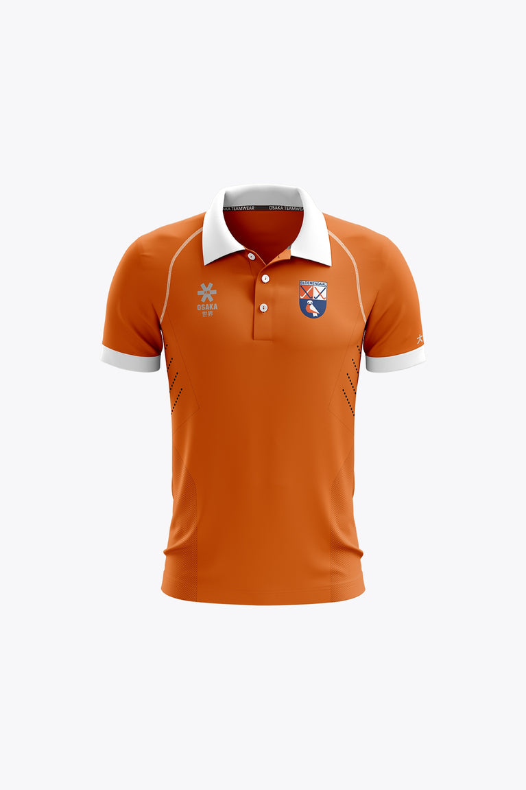 Bloemendaal Kids Polo Jersey in Orange. Front view