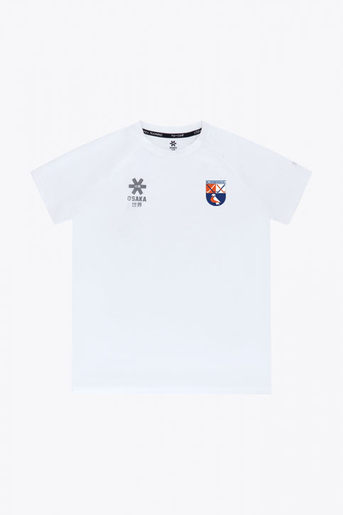 Maglietta da allenamento per bambini HC Bloemendaal | Bianco