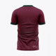 Cannock Kids Jersey in Bordeaux. Front view