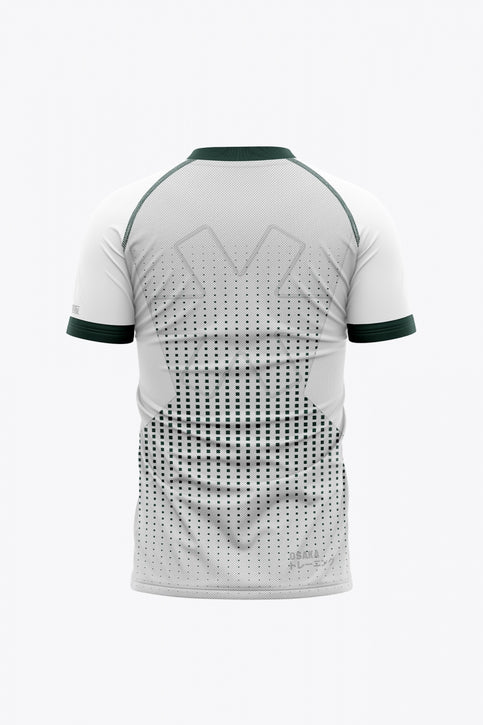 Cannock Men Jersey in White. Front view