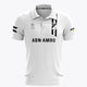 HC Zwart Wit Men Polo Jersey - White