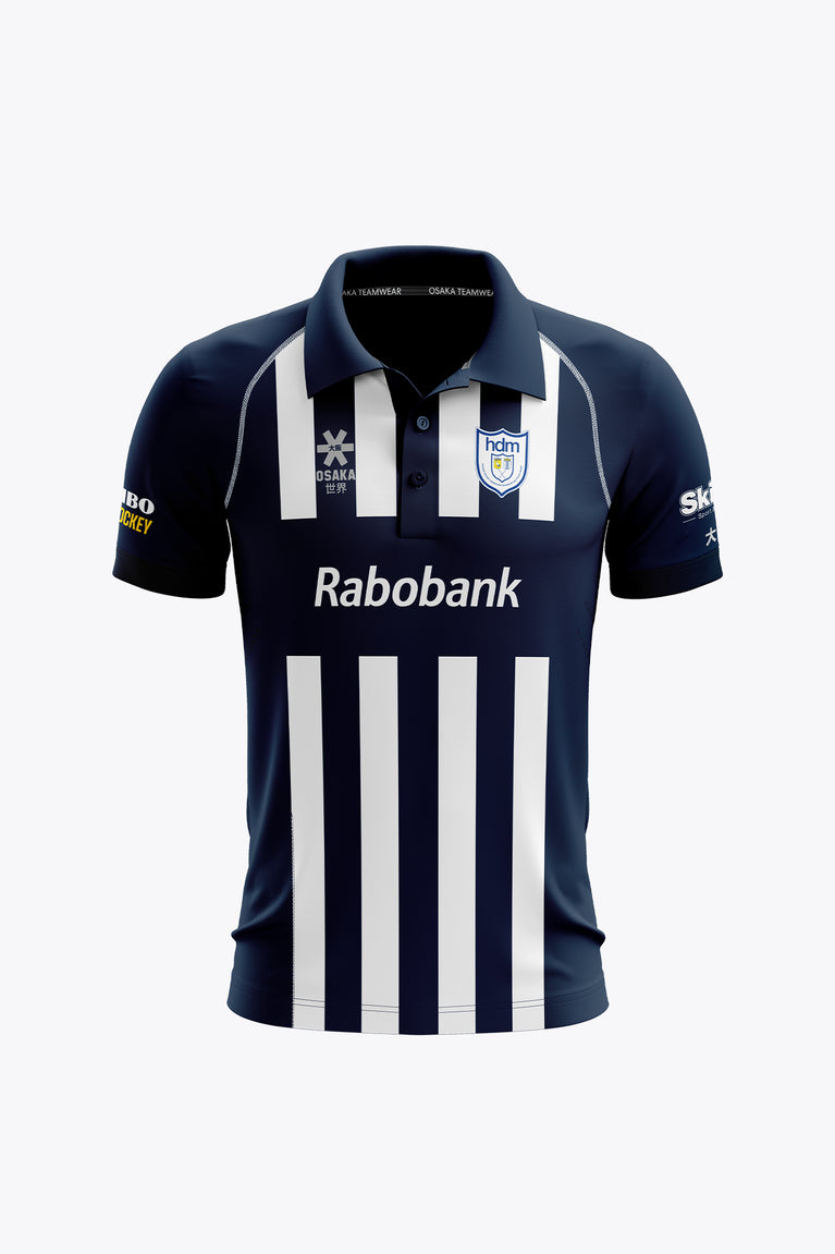 HDM Men Polo Jersey - Navy / White