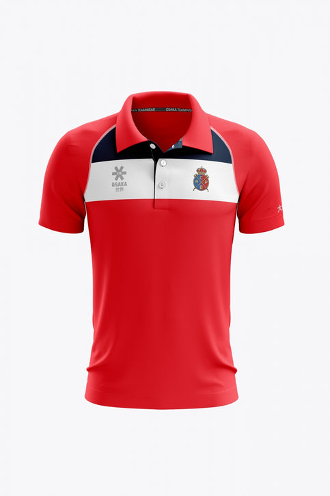 RC Polo Heren Poloshirt | Rood