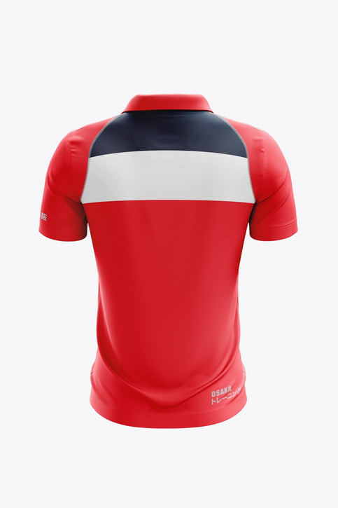 RC Polo Hommes Polo Jersey | Rouge