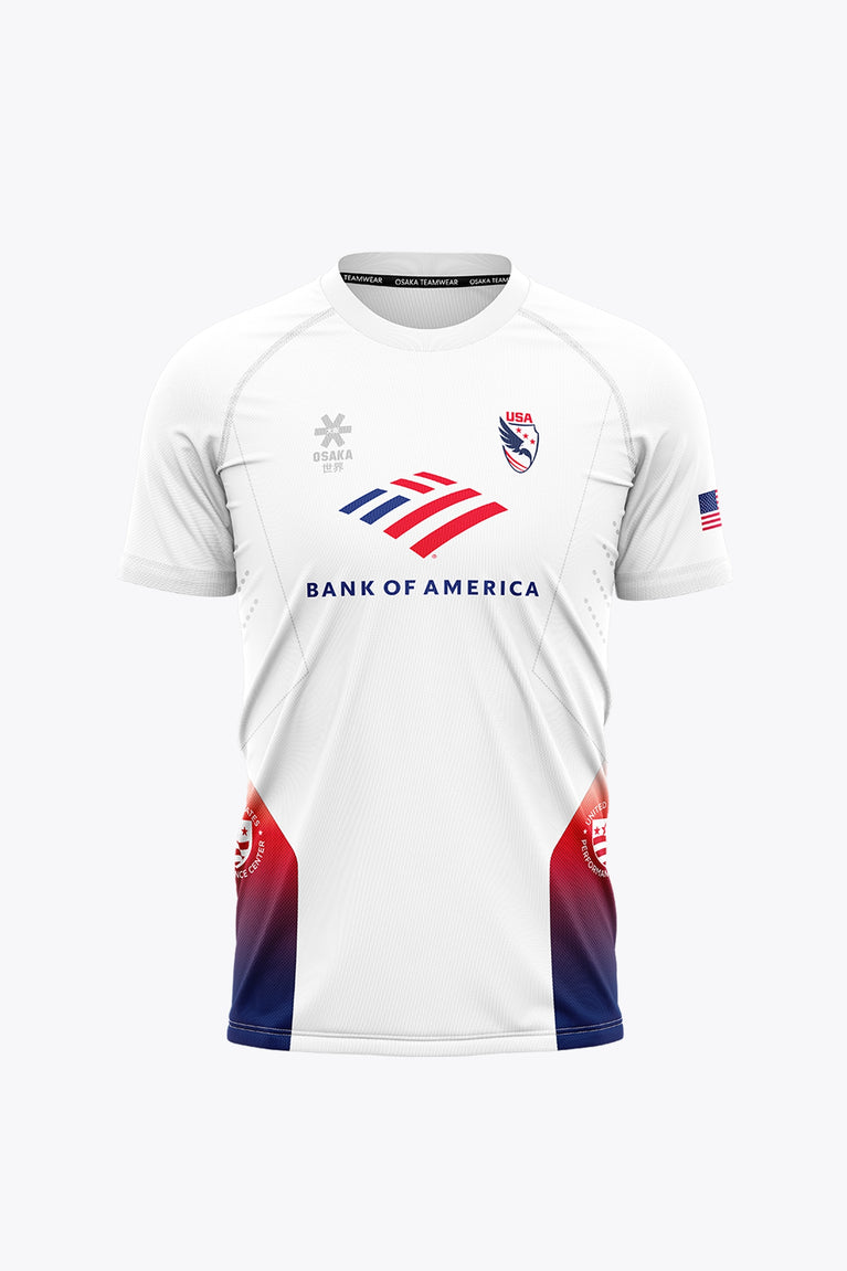 Camiseta de hockey sobre césped de EE. UU. para hombre | Blanco