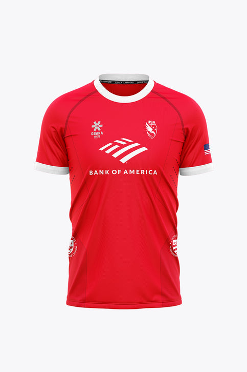 Camiseta de hockey sobre césped de EE. UU. para hombre | Rojo