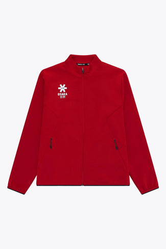 Osaka Tennis: Kleidung Osaka Osaka Men Track Top Pro | Red - Track Jackets Training