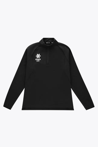 Farbe Damen Half Zip Sweater Pro Osaka Osaka Women Half Zip Sweater | Black - Sweaters Training