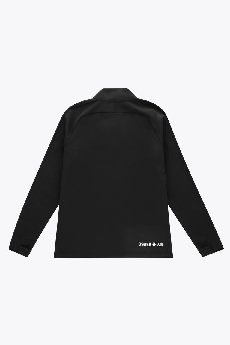 Osaka Women Half Zip Sweater | Black