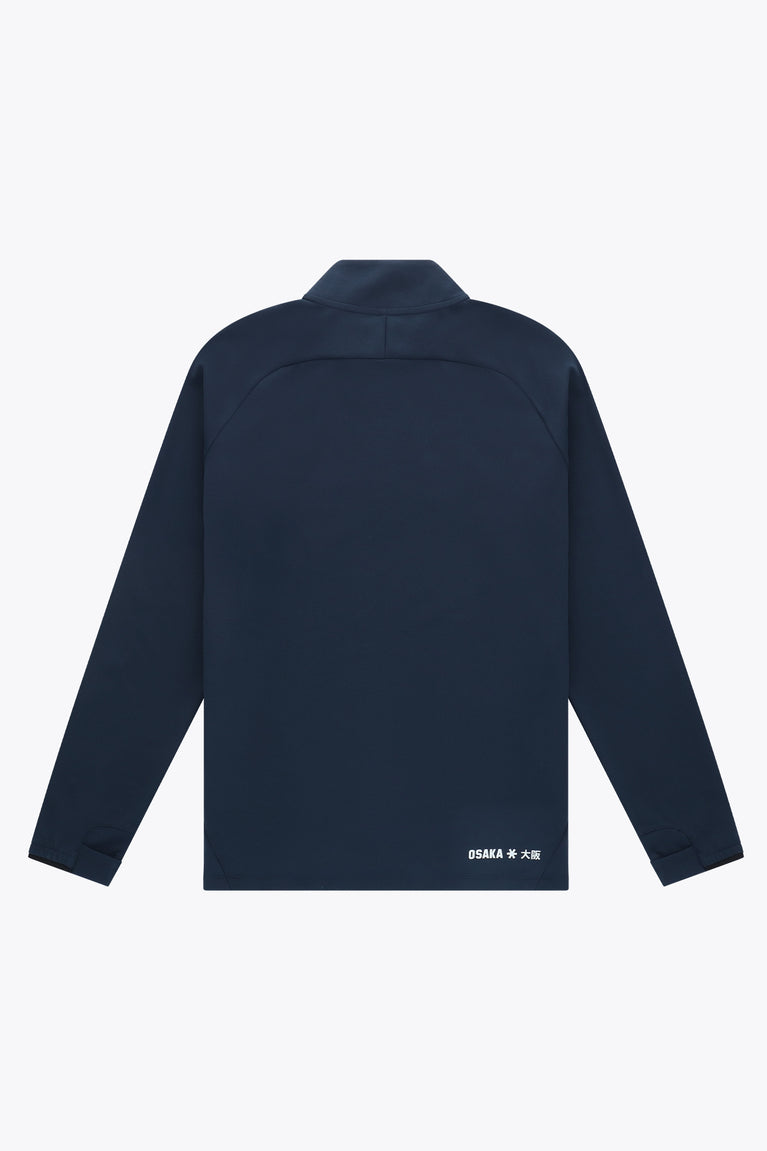 Osaka Heren Sweater Half Ritssluiting | <tc>Navy</tc>