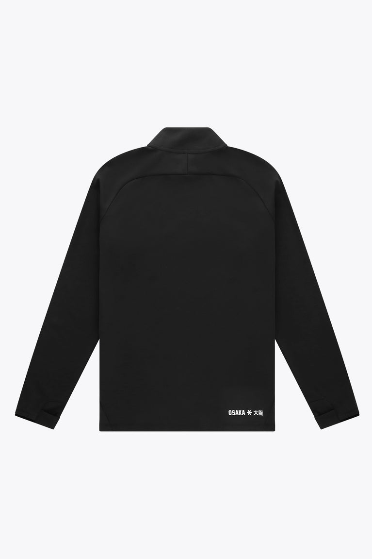 Osaka Men Half Zip Sweater | Black