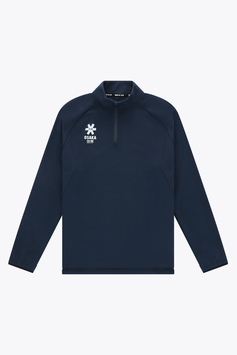 Osaka Sweater met halve rits voor kinderen | <tc>Navy</tc>