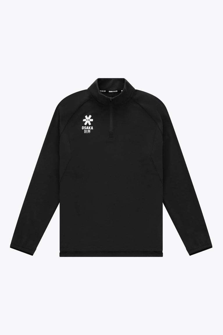 Osaka Kids Half Zip Sweater | Black