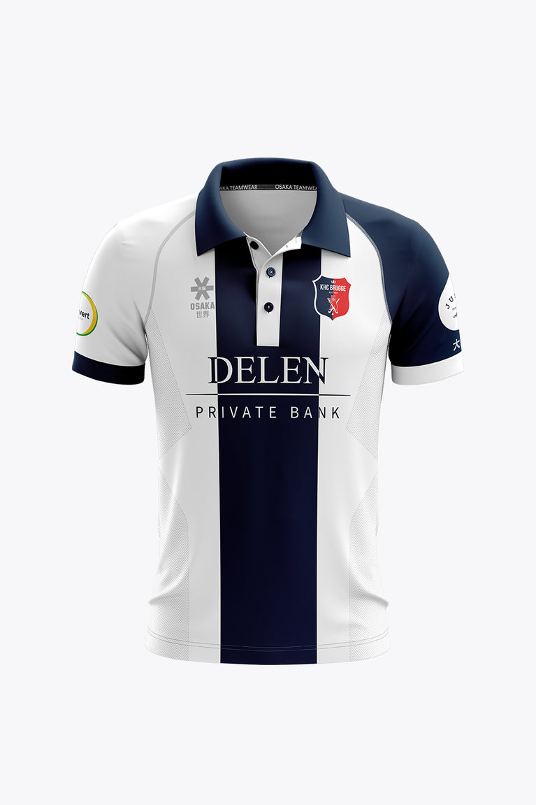 BRG Men Polo Jersey | White-Navy