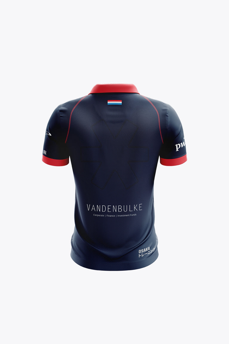 Luxembourg Kids Polo Jersey | Navy