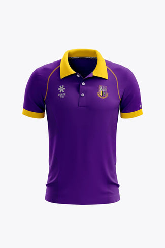 Teamwear: Pembroke Wanderers Pembroke Pembroke Men Polo Jersey - Purple - Sports Uniforms Training Range