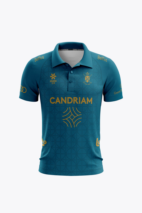 Official Belgium Farewell Games All Stars Men Polo Jersey | Transformative Teal