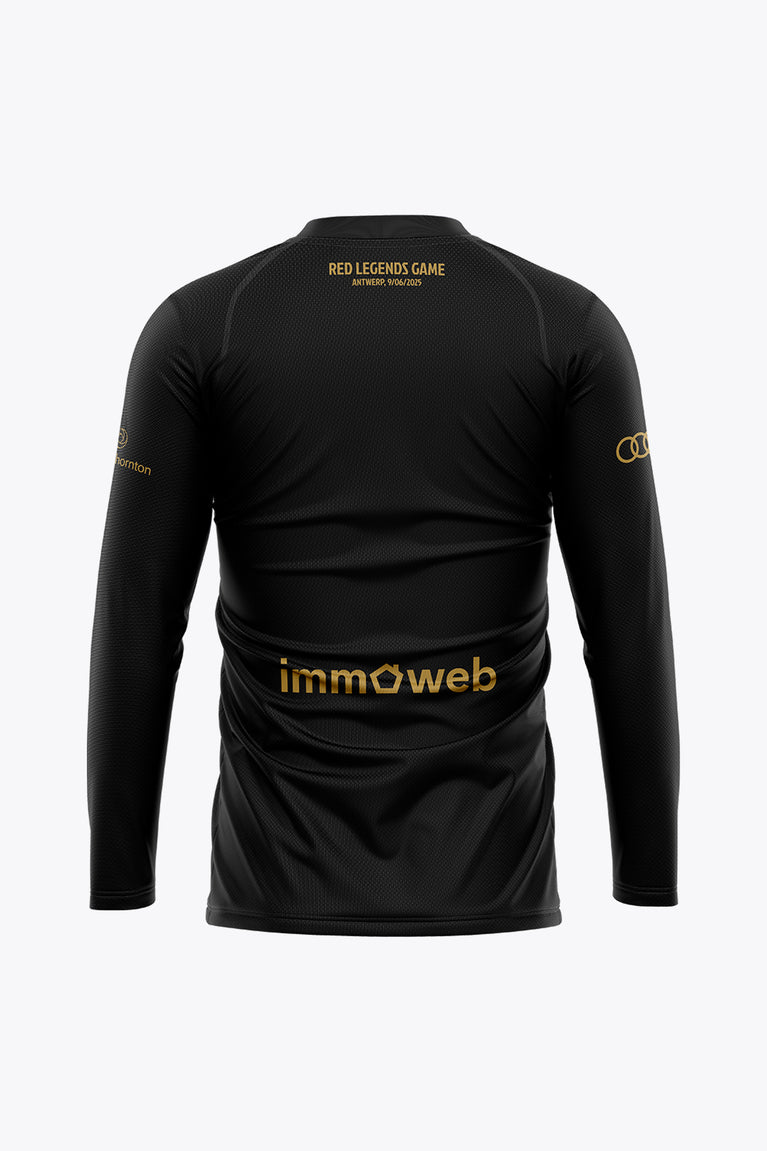 Official Belgium Farewell Games Legends Men Goalkeeper Tee | Black