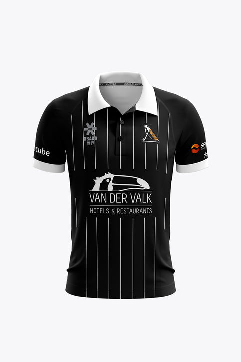 Pingouin Men Polo Jersey - Black