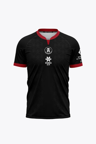 Castelldefels: Men Osaka Castelldefels Men Jersey | Black - Sports Uniforms Training