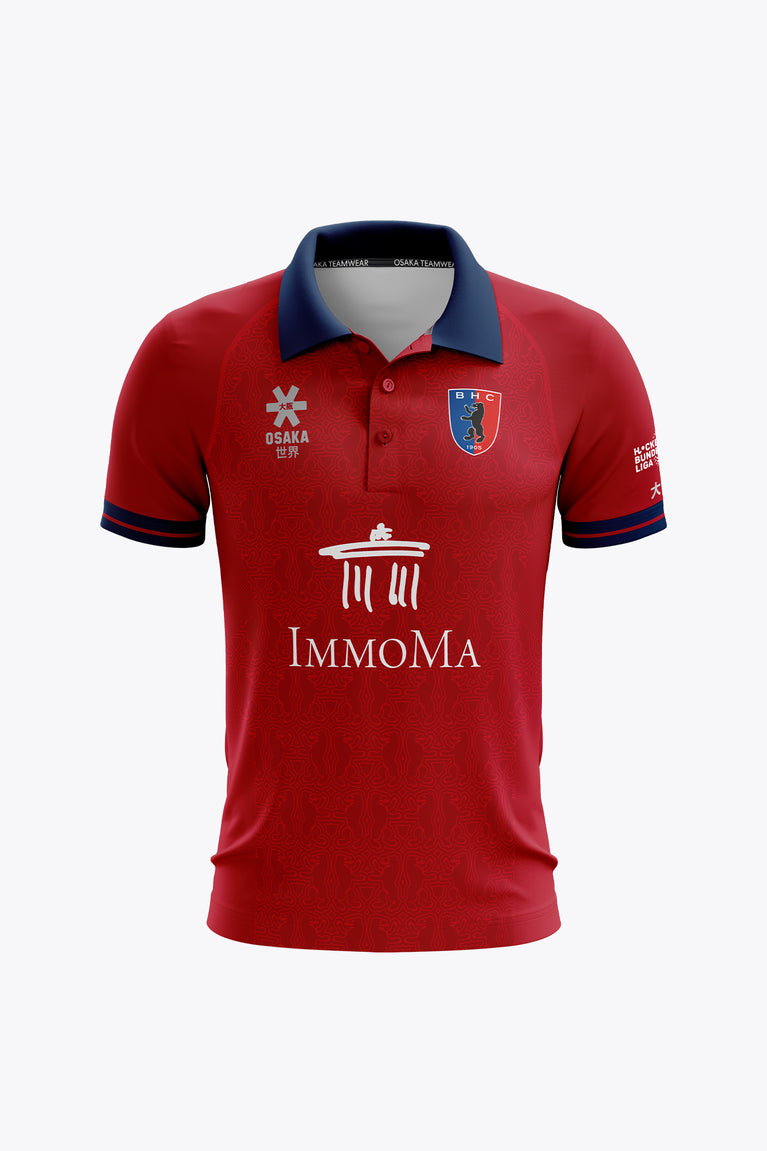 Berlin Men Polo Jersey - Red