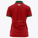 Official Morocco Women Polo Jersey | Red