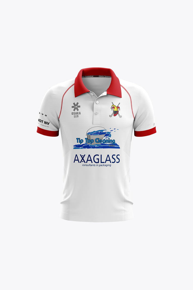 Patria Aalst Kids Polo Jersey | White