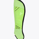 Osaka hockey shin guard side profile in wild lime with black border
