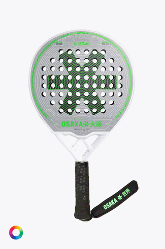 Equipment: Padel Osaka custom pro padel racket