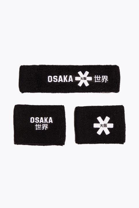 Osaka Sweatband Set 2.0 - Black
