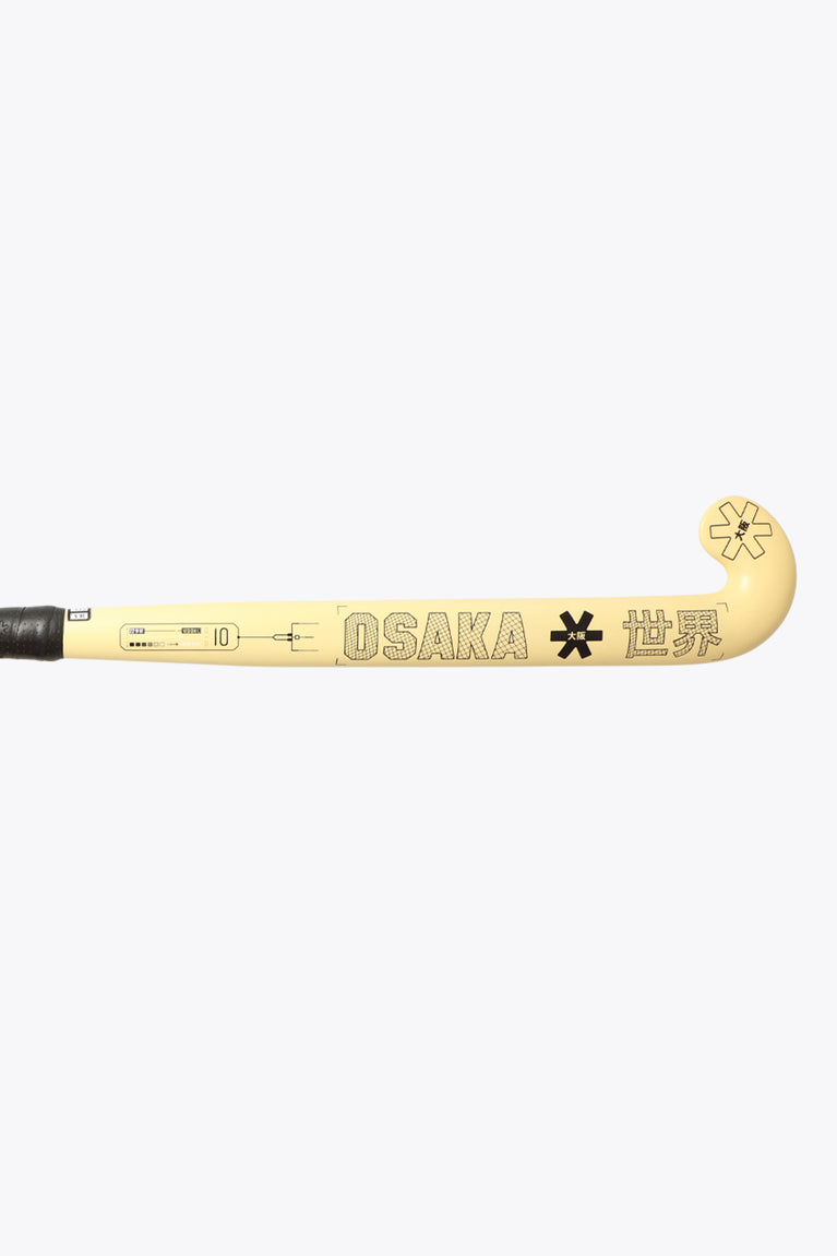 Osaka Field Hockey Stick Vision 10 - Grow Bow - Faded Yellow