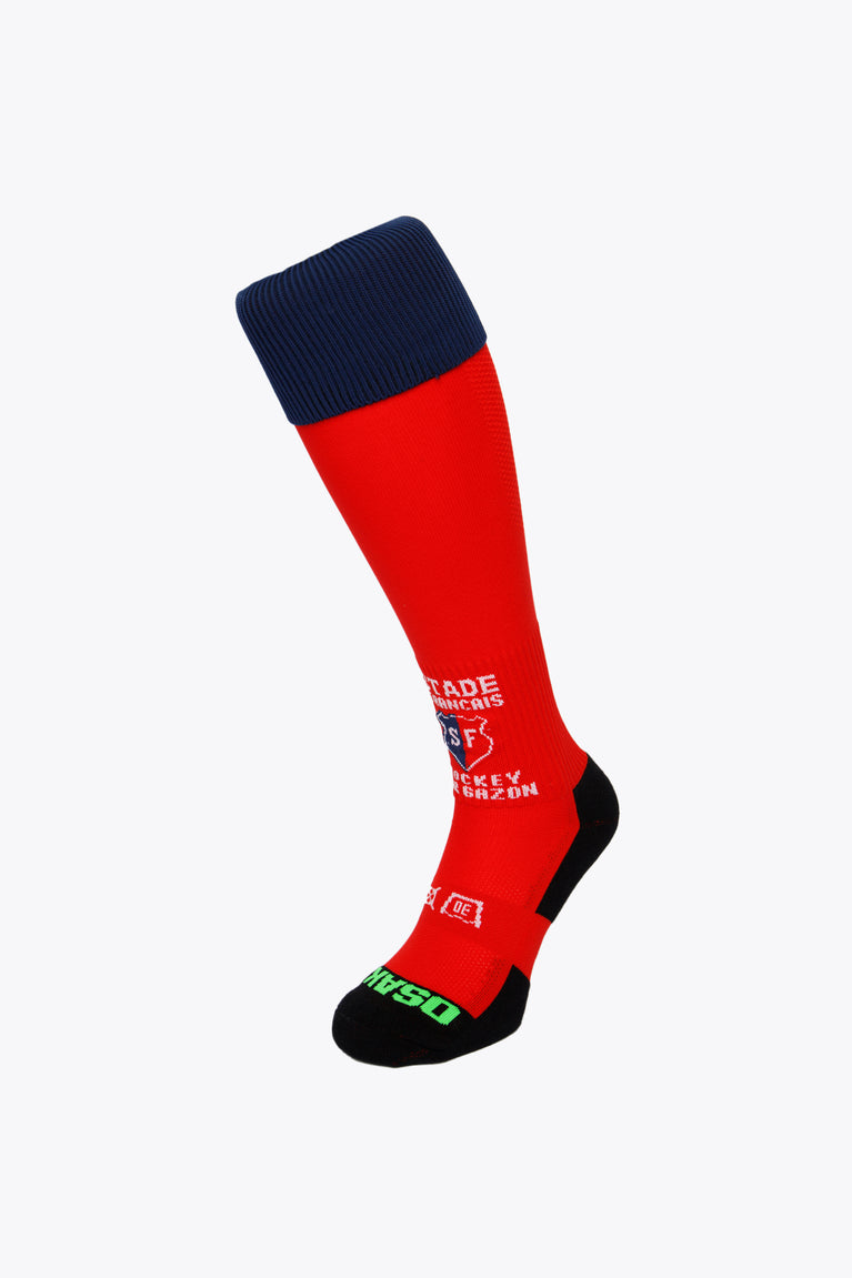 Stade Français Field Hockey Socks - Red