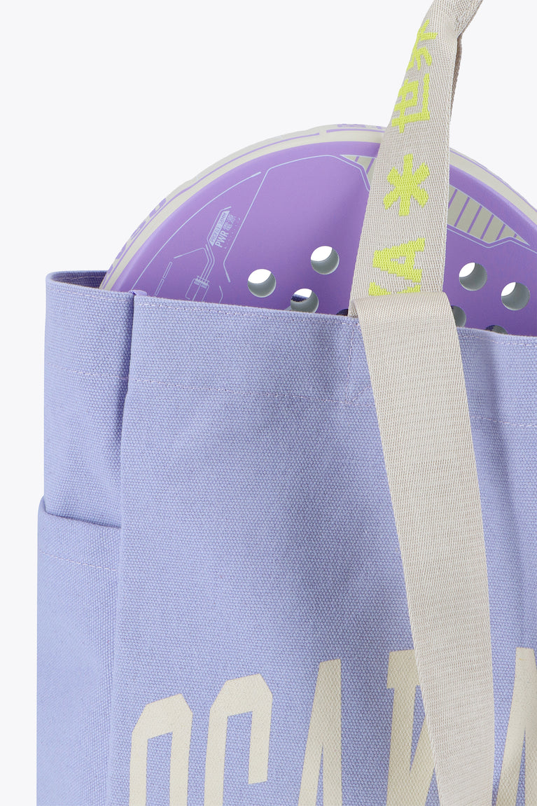 Osaka Cotton Tote Bag - Light Purple