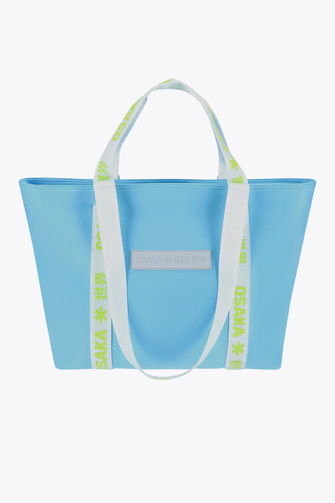 Osaka Neoprene Tote Bag - Light Blue