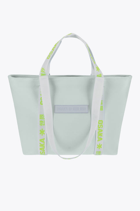 Osaka Neoprene Tote Bag - Light Grey