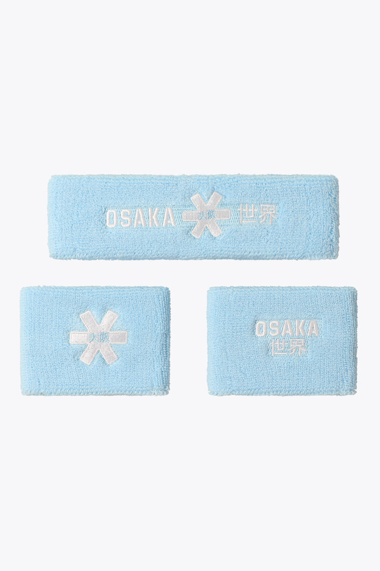 Osaka Sweatband Set - Light Blue