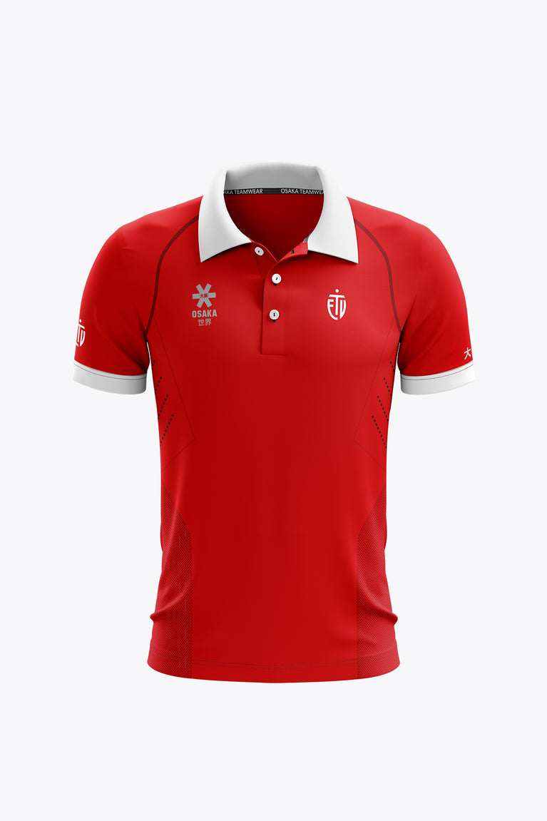 ETV Men Polo Jersey - Red