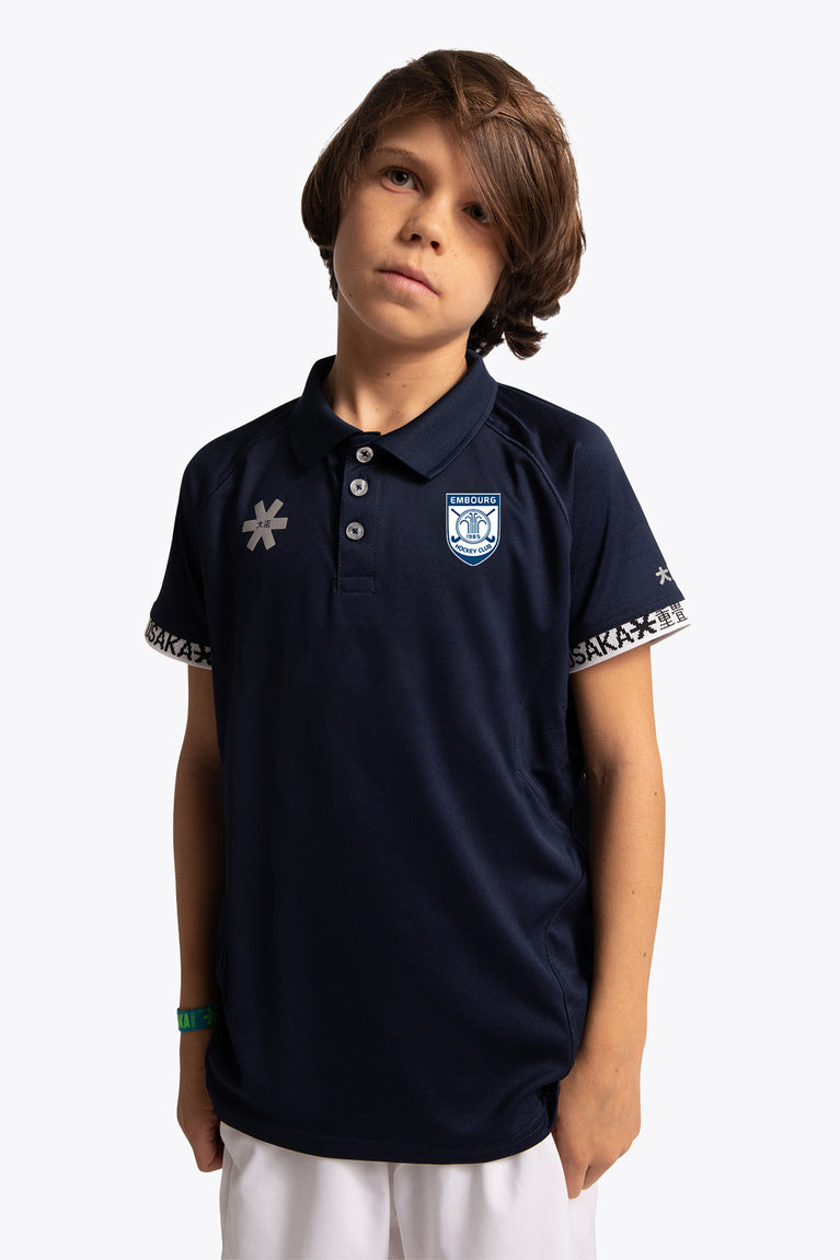 <tc>Embourg</tc> Poloshirt voor kinderen Uit - Marineblauw