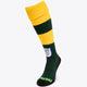 SOX HDM in green and yellow with Osaka logo in green. Front view