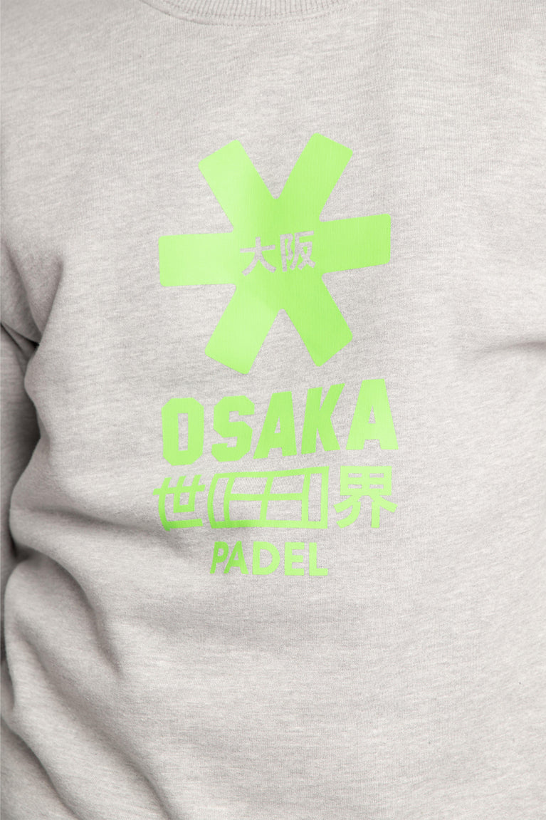 Osaka Unisex Sweater - Padel Classic - Heather Grey