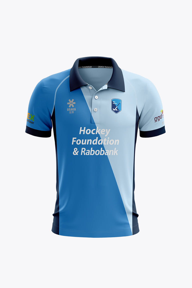 HC Mierlo Dames Poloshirt - Blauw / Lichtblauw