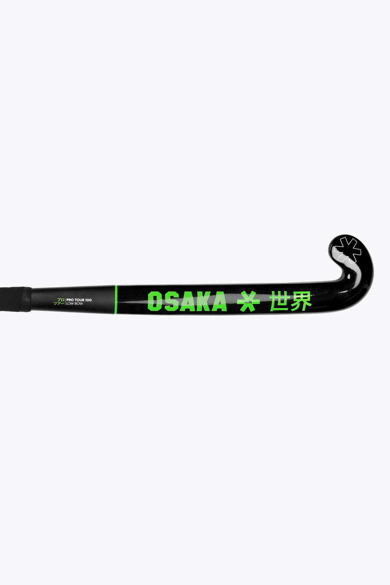 field hockey stick iconic osaka black and green