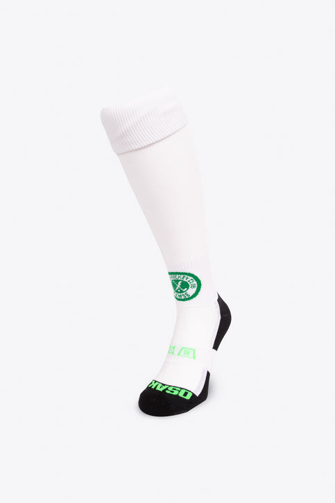 SOX Temse in white with Osaka logo in green. Front view
