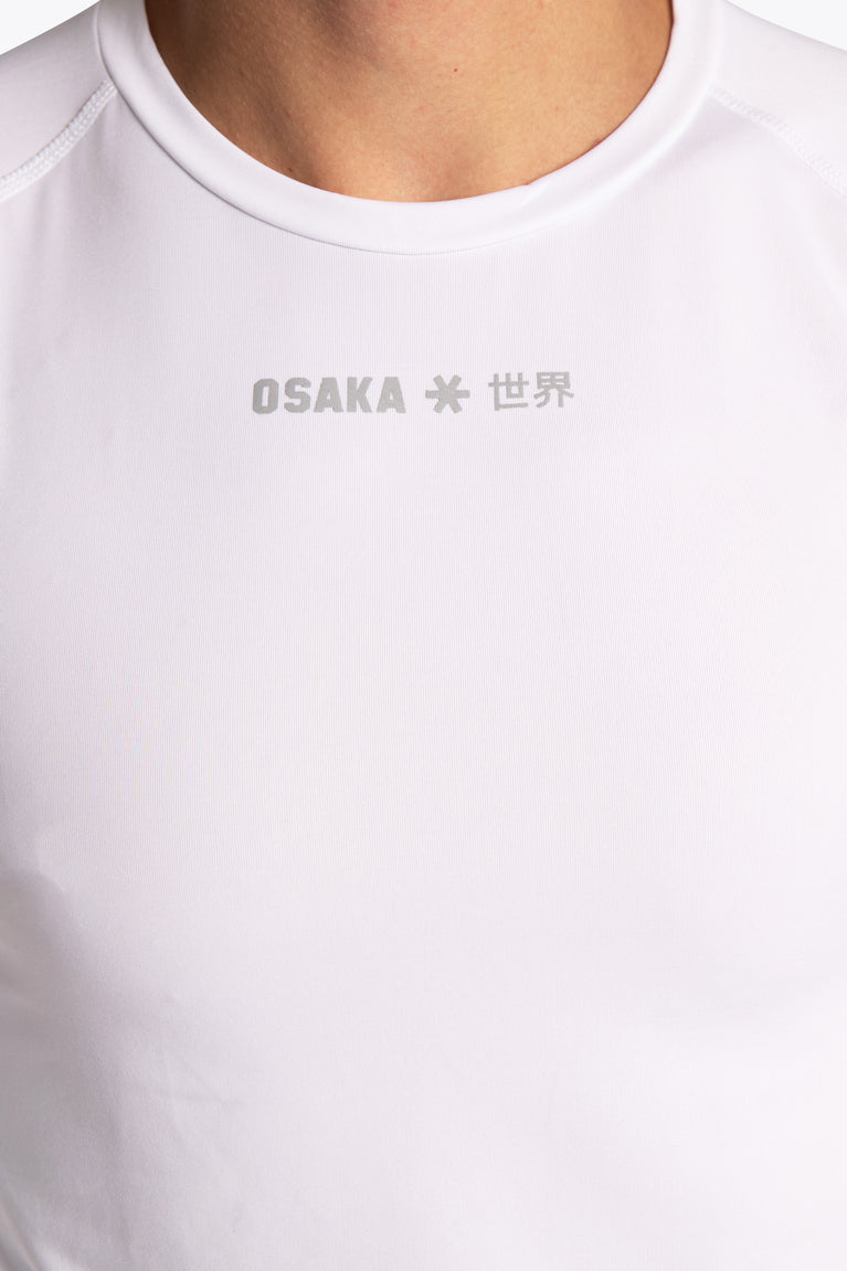 Osaka Men Baselayer Top - White