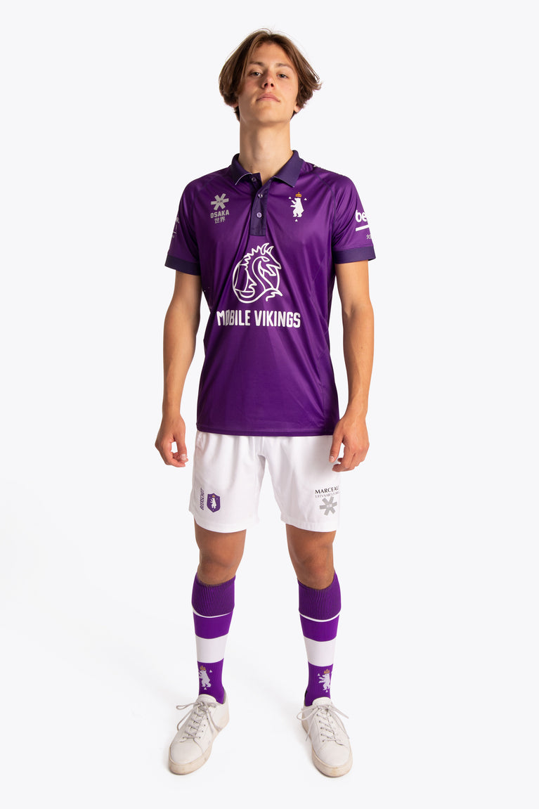 Beerschot Men Polo Jersey - Purple